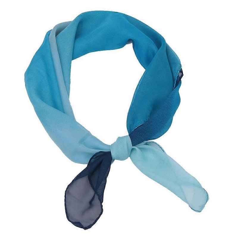 Gradient Colours Kerchief Chiffon Wraps Dancing Neckerchief for Lady | Fruugo SG