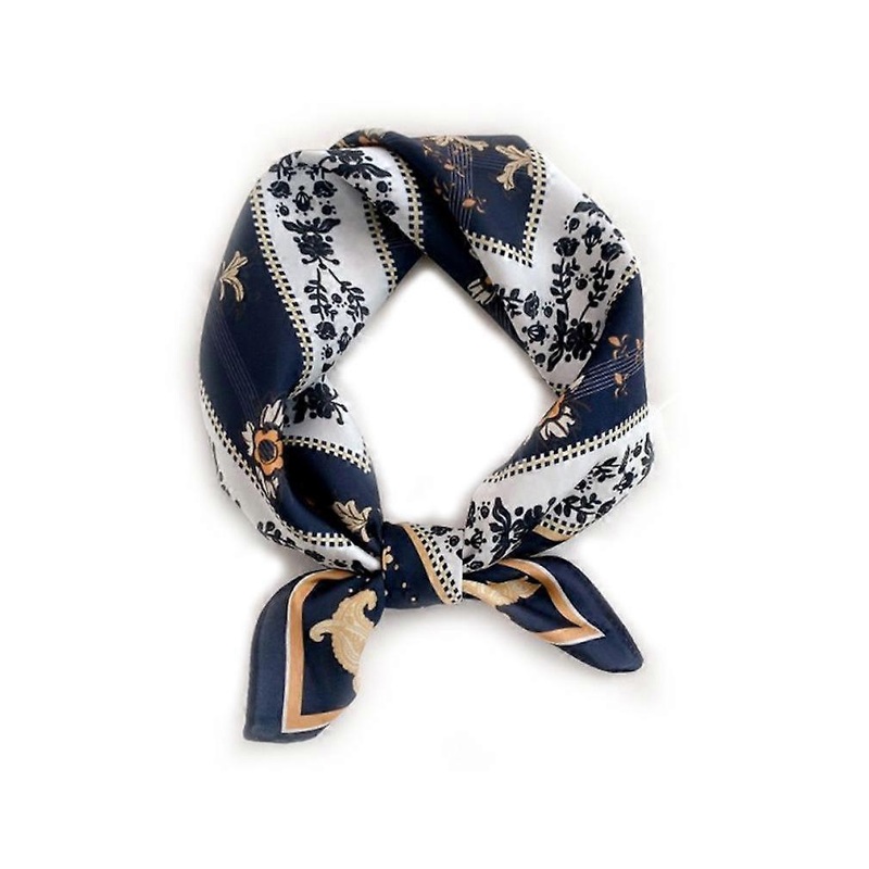 Lightweight Kerchief Silky Scarf Neck Shawl Uniform Wrap Handbag Accessories for Lady | Fruugo SG