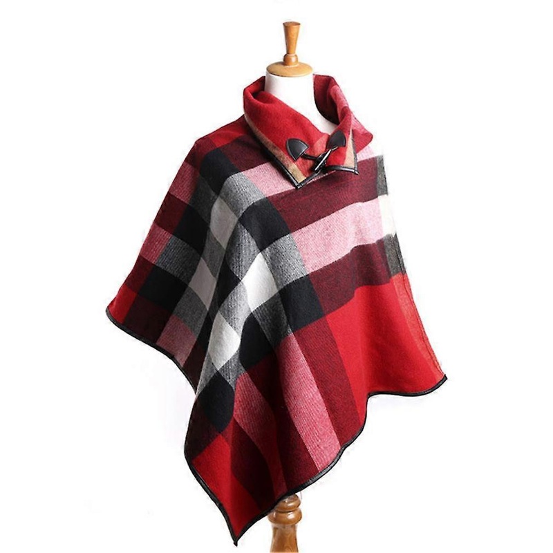 Pashmina Shawl Scarf Turtleneck Pullover Poncho Winter Coat for Lady | Fruugo SG