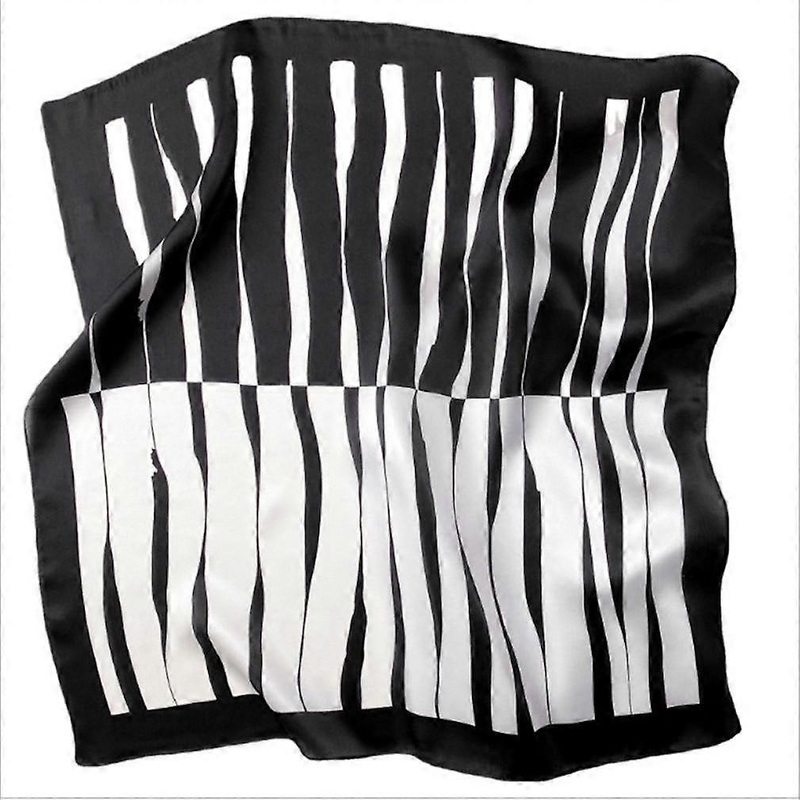 Silky Kerchief Elegant Neck Shawl Uniform Wrap Stewardess Scarf Suit Accessories for Lady | Fruugo SG