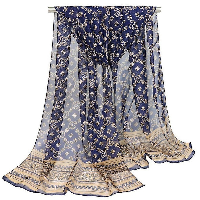 Silky Scarf Lightweight Wraps Long Satin Scarf Neckerchief for Lady | Fruugo SG