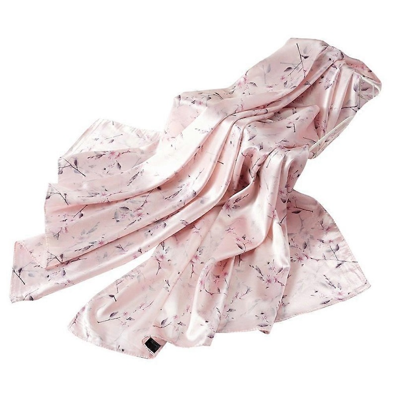 Silky Scarf Satin Neckerchief Shawl Printed Scarf for Lady | Fruugo SG