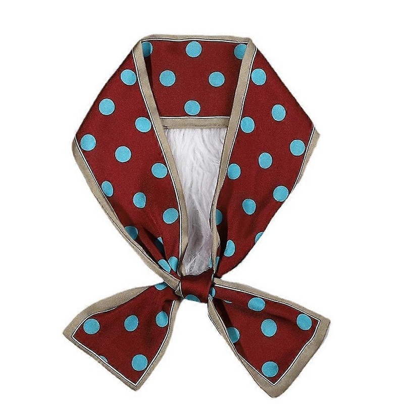 Spring Autumn Scarf Silky Thin Shawl Neck Wrap Hair Suit Handbag Accessories for Lady | Fruugo SG