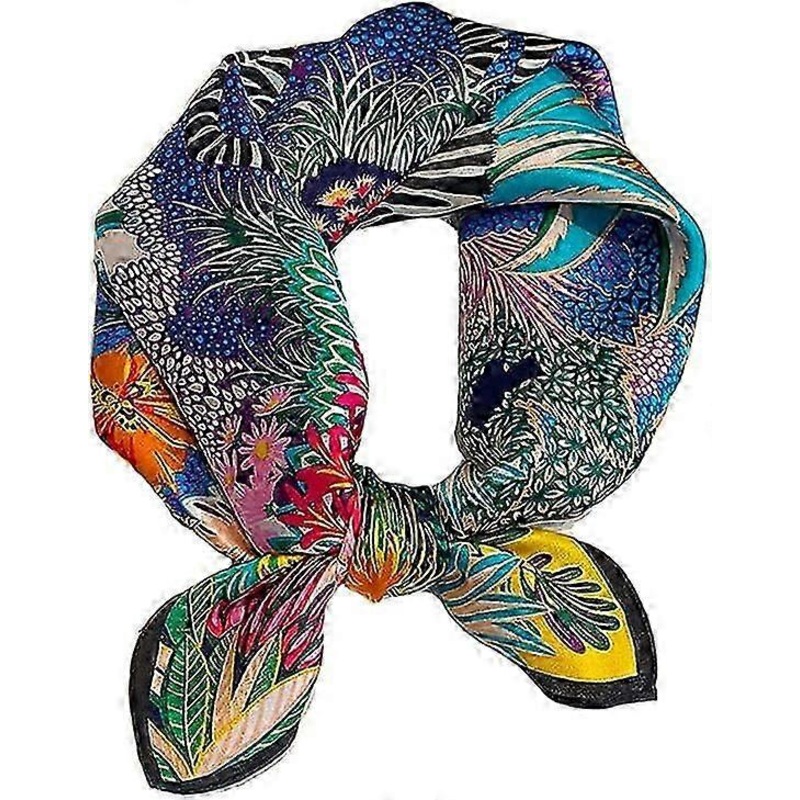 Women’s  Pure Mulberry Silk Small Square Scarf – Neckerchief Women – Silk Headscarf – 21 x 21 | Fruugo SG