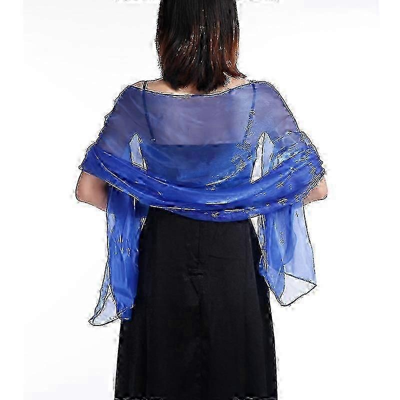Elegant Women’s Evening Shawl for Wedding Party Tulle Scarf Solid Color Wrap | Fruugo SG