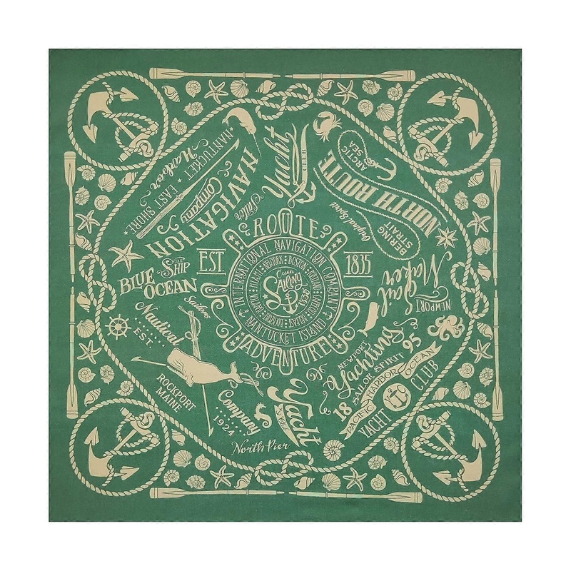 Hip Hop Hair Scarves Wrap Marine Pattern Headwraps Exquisite Head Kerchief Head Scarf Head Scarf Photo Props  Green | Fruugo SG