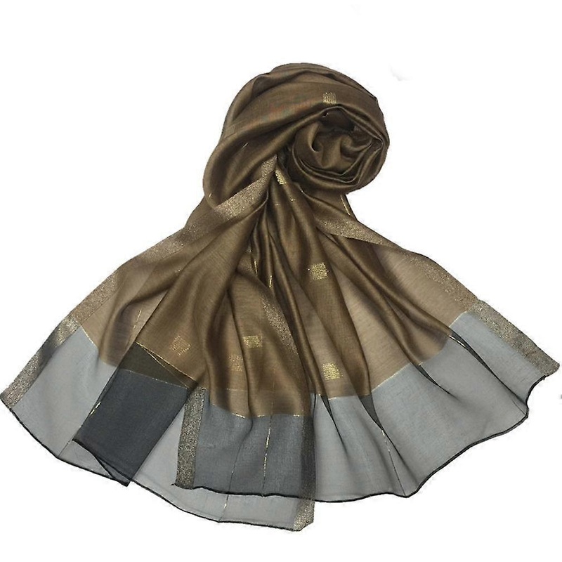 Long Sikly Cotton Scarf Summer Shawl Decorative Wrap for Lady | Fruugo SG