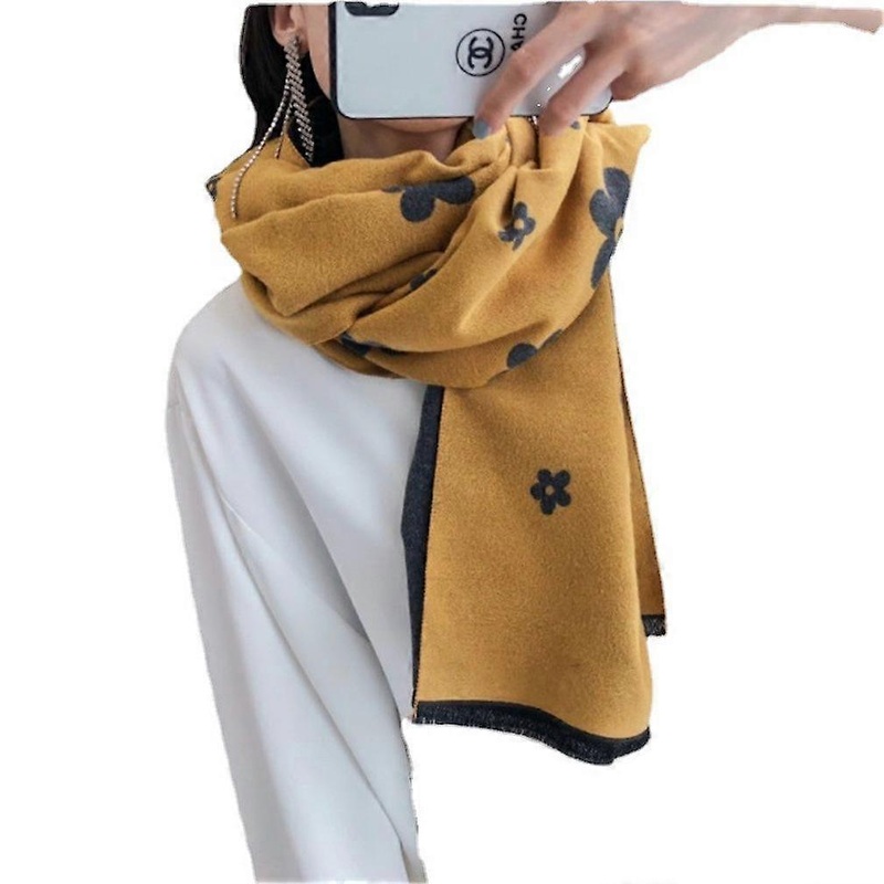 Pashmina Scarf with Stars Printing Winter  Shawl Fashion Warm Wrap Thicken Scarf for Lady | Fruugo SG