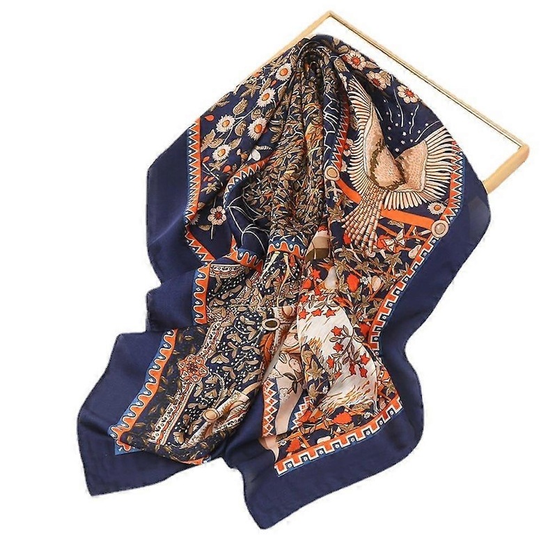 Satin Scarf Fashion Shawl with Pachira Printing Lightweight Wrap for Lady | Fruugo SG