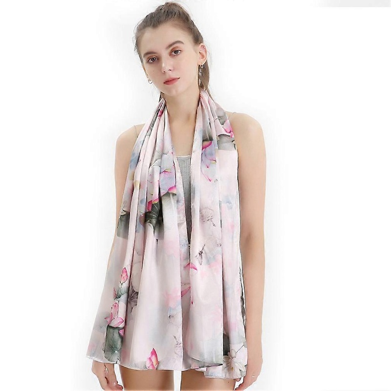 Silky Scarf Lightweight Satin Thin Wraps Scarf for Lady | Fruugo SG