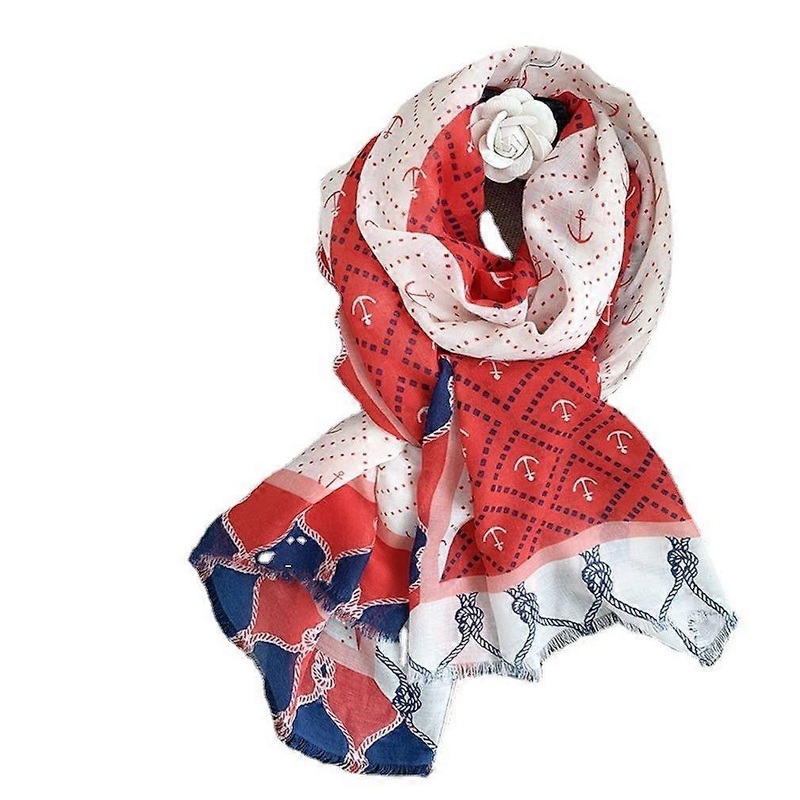 Spring Autumn Silky Scarf Fashion Large Shawl Thin Neck Wrap for Lady | Fruugo SG