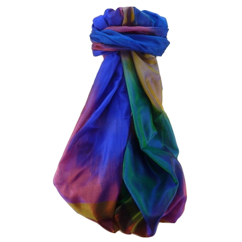 Varanasi Ekal Premium Silk Long Scarf Heritage Range Bandhi 1 by Pashmina & Silk | Fruugo SG