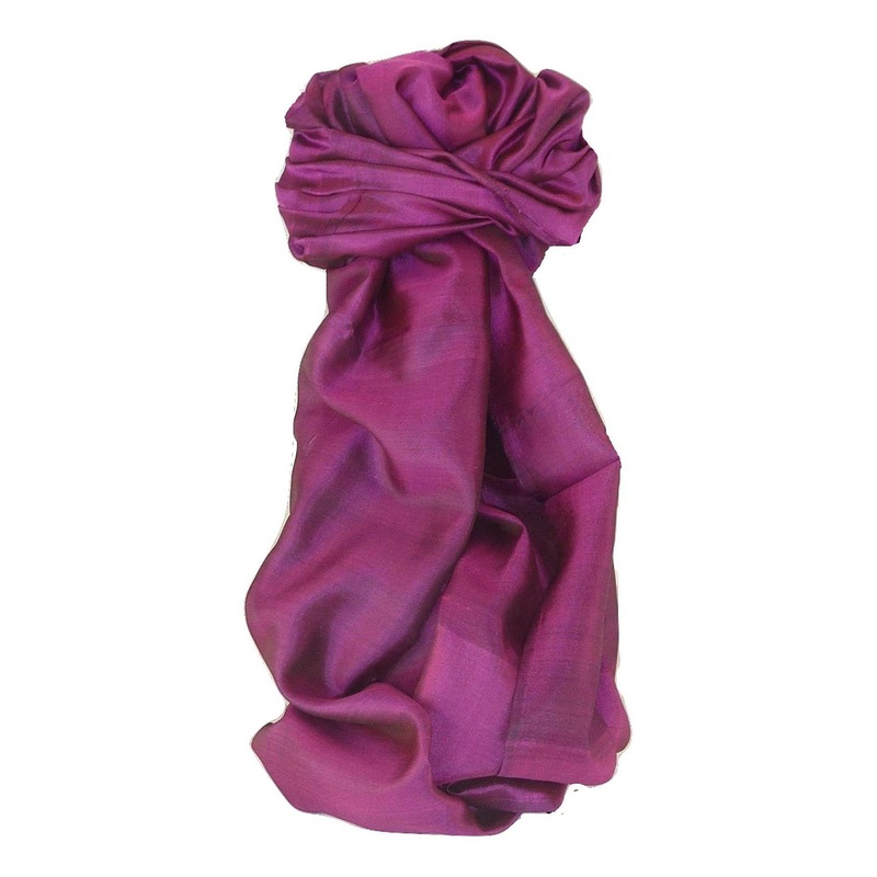 Varanasi Silk Long Scarf Heritage Range Aziz 7 by Pashmina & Silk | Fruugo SG