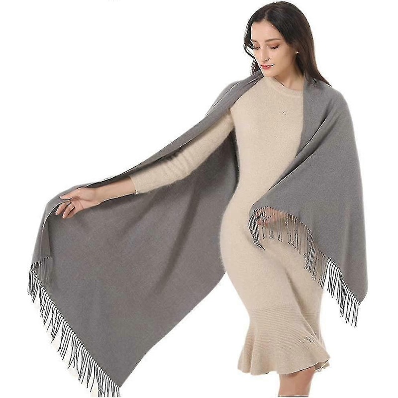 Womens Shawl Wrap Scarf Pashmina Cashmere Soft Gift Idea Wedding Christmas Stole | Fruugo SG