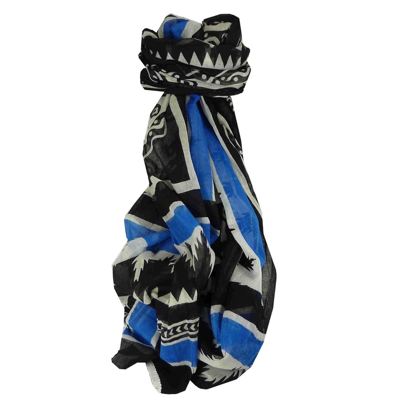 Dupatta Bekat Sarong Scarf Azure by Pashmina & Silk | Fruugo SG