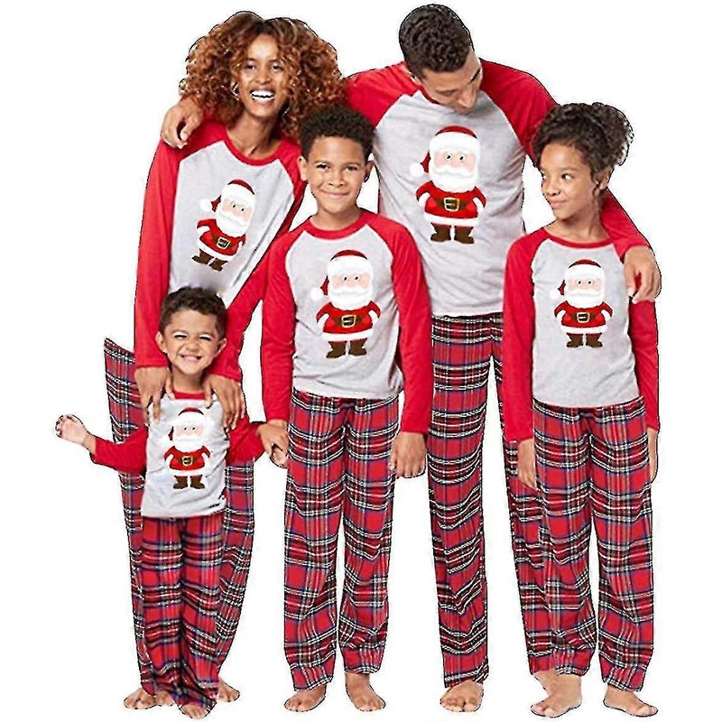 Family Christmas Pajamas Set Toddler Baby Boys Girls Xmas Homewear Parent-child Santa Claus Printed Sleepwear | Fruugo SG