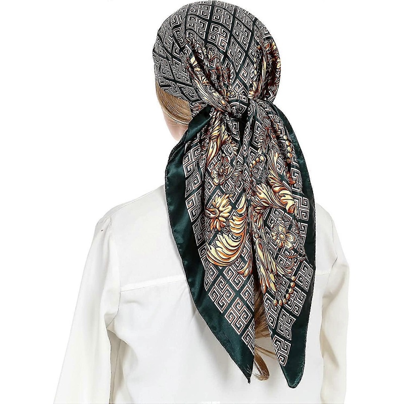 Head Scarf Like Silk Satin Hair Olaof Scarf For Women Sleeping Suqare Designer Bandana Olaof Scarf | Fruugo SG