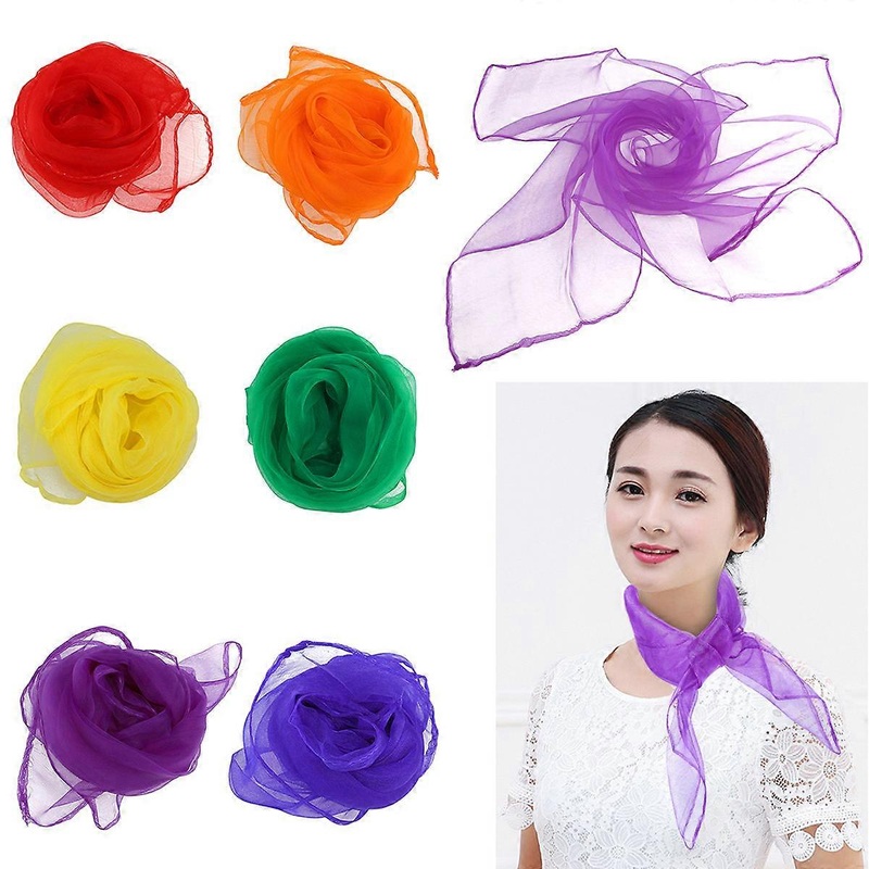 Juggling Dance Scarves Hemmed Square Shape For Dance Performance Kindergarten present Giving 12Pcs | Fruugo SG