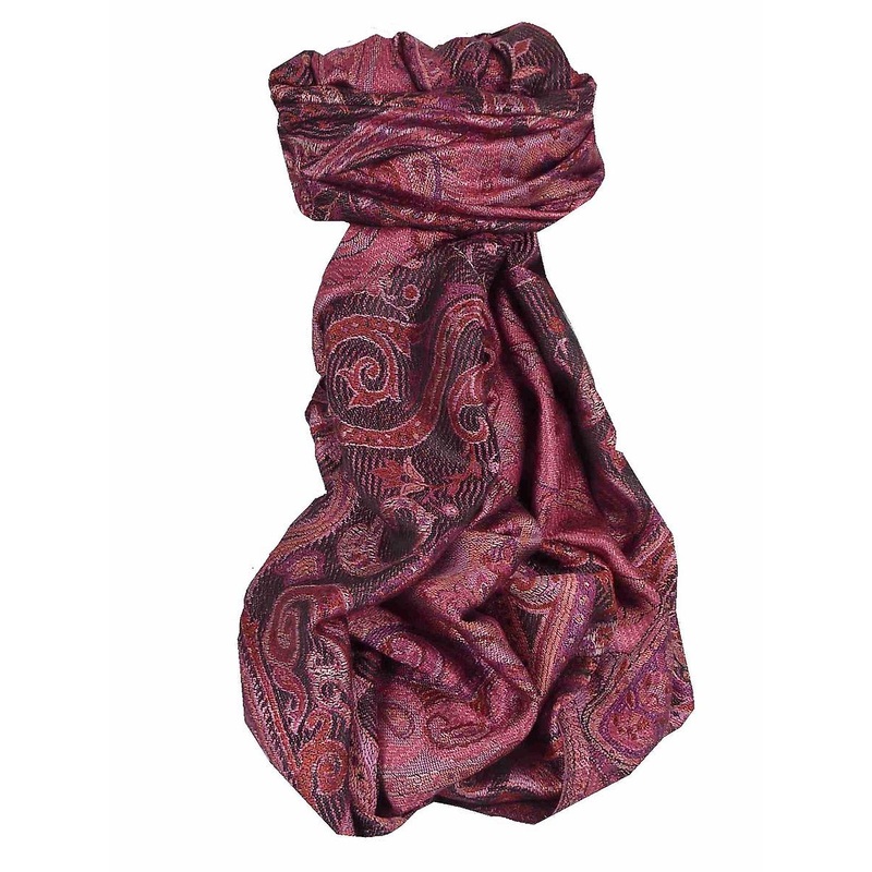 Mens Jamawar Premium Silk Scarf Pattern 7709 by Pashmina & Silk | Fruugo SG