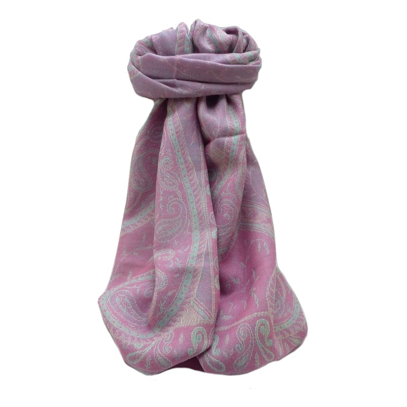 Muffler Scarf 4049 in Fine Pashmina Wool Heritage Range by Pashmina & Silk | Fruugo SG