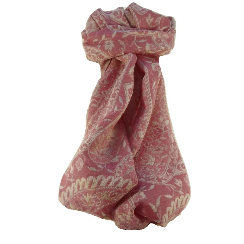 Muffler Scarf 5053 in Fine Pashmina Wool from the Heritage Range by Pashmina & Silk | Fruugo SG