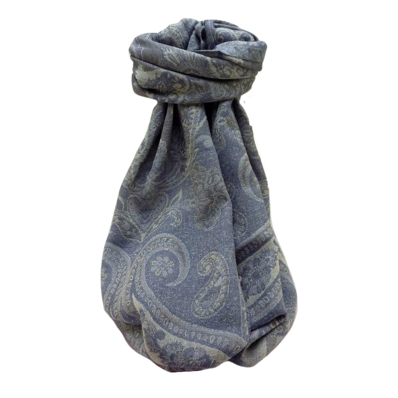 Muffler Scarf 5619 in Fine Pashmina Wool Heritage Range by Pashmina & Silk | Fruugo SG
