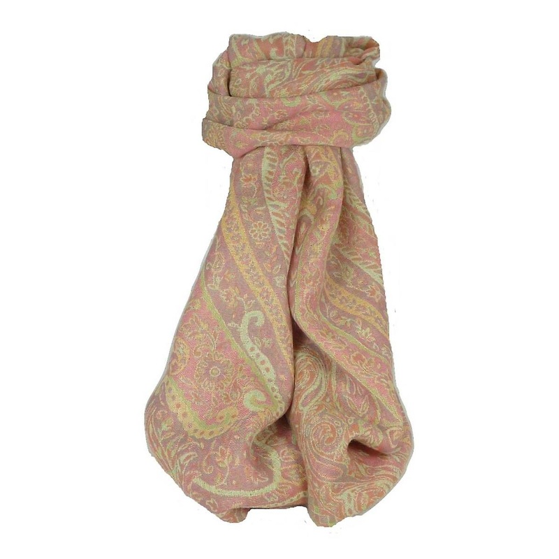 Muffler Scarf 6823 in Fine Pashmina Wool Heritage Range by Pashmina & Silk | Fruugo SG