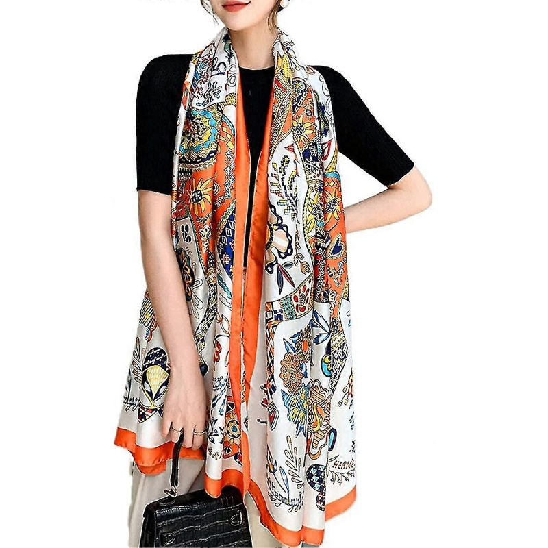 Satin Olaof Scarf Women Elegant Soft Wraps Scarves For Women Girls Ladies Gifts | Fruugo SG