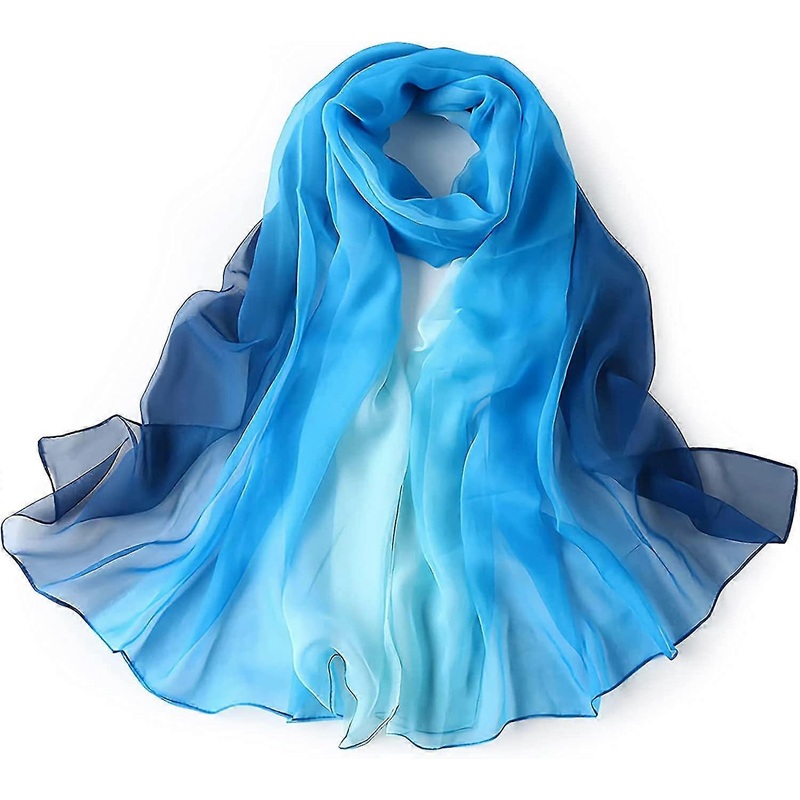 Silk Scarf Woman Ladies Fashion Lightweight Soft Wraps Elegant Olaof Scarf Polyester Shawl 18070 Cm | Fruugo SG