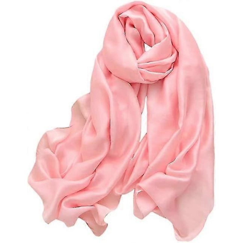 Spring Collection Silk Scarf Pink Printed Scarves Silk Neck Scarf For Women’s Ladies Lightweight Scarves Shawl Wraps Size 185 * 85 Cm | Fruugo SG