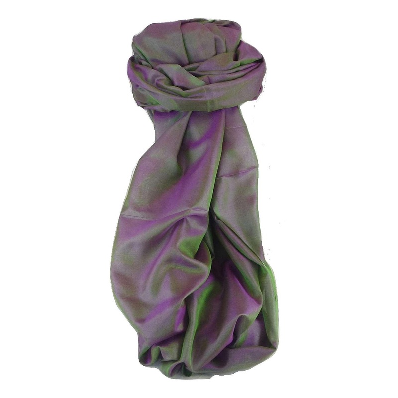 Varanasi Silk Long Scarf Heritage Range Saurav 2 by Pashmina & Silk | Fruugo SG