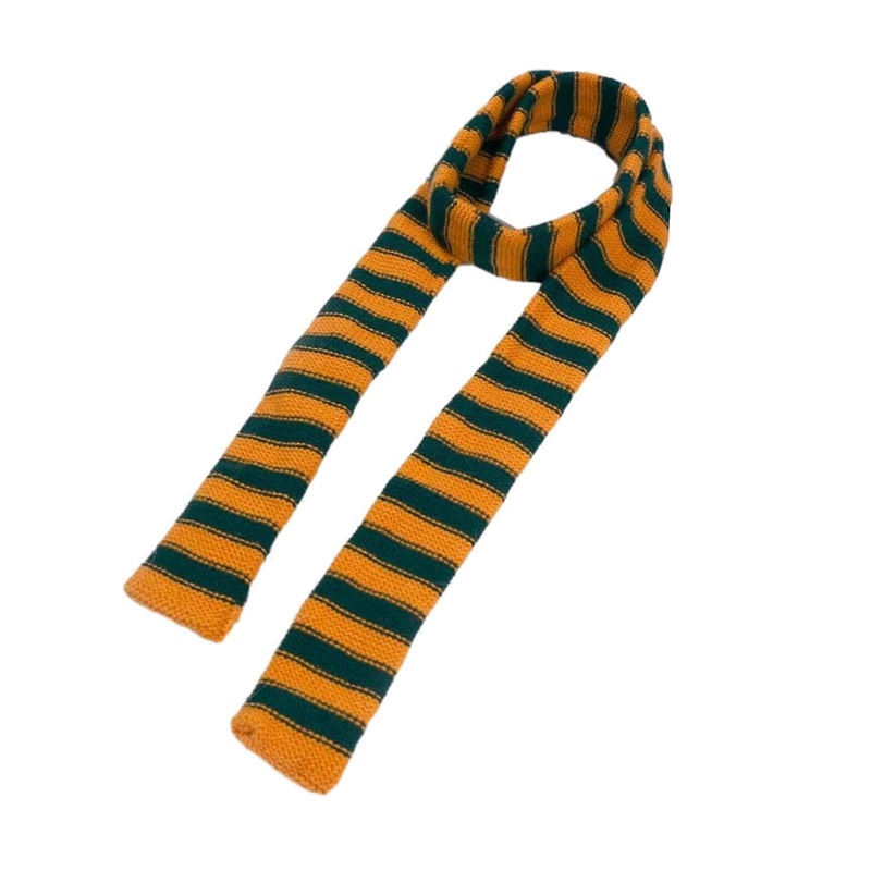 Women Men Scarf, Knit Striped Scarf, Long Winter Women Scarves Striped Scarf Warm Knitted Scarves Streetwear  Yellow | Fruugo SG