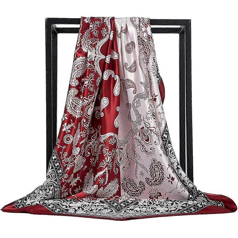 Women’s Satin Scarves Silky Like Bandanas Hair Neck Scarf Sleeping Wraps | Fruugo SG