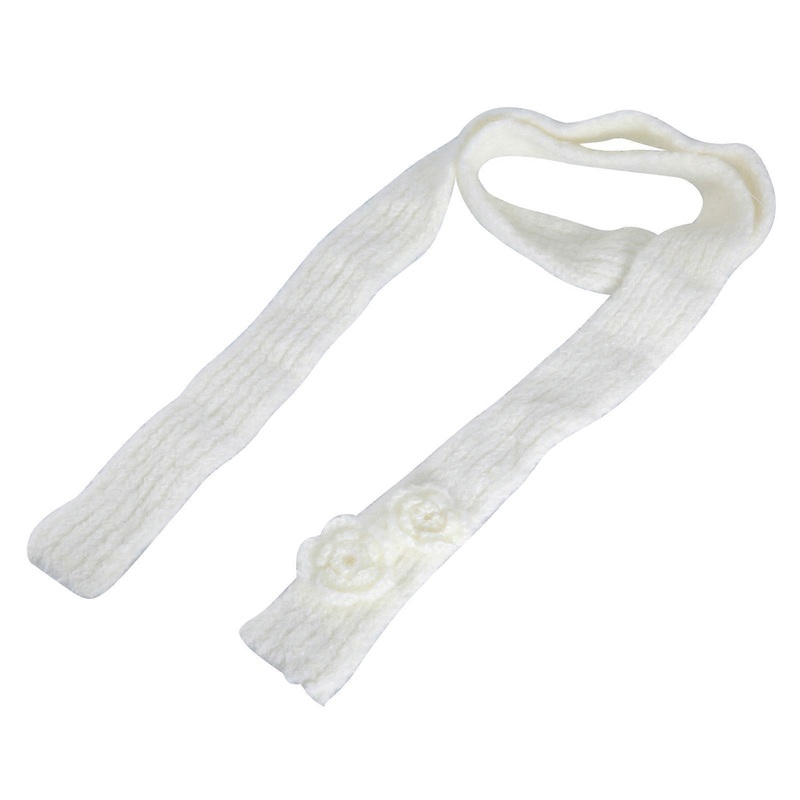 Fashionable Scarf Light weight Soft Scarf Embroidery Offices Lady Scarves Women’s Fashion Accessory  White | Fruugo SG