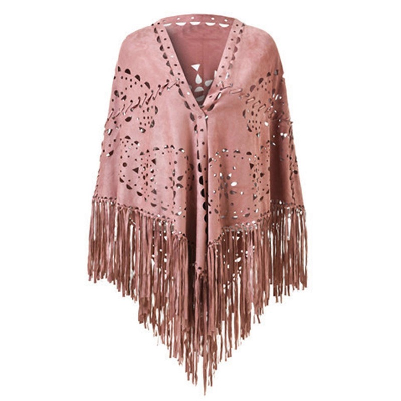 Large Warm Shawl Wrap Tasseled Solid Color Winter Accessory Casual Crop Solid Color Hollow Oversized Shawl for Ladies  Pink | Fruugo SG