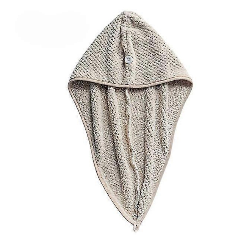 Magic Microfiber Hair Towel Bath Towel Dry Hair Cap Quick Drying Lady Soft Shower Cap Hat | Fruugo SG