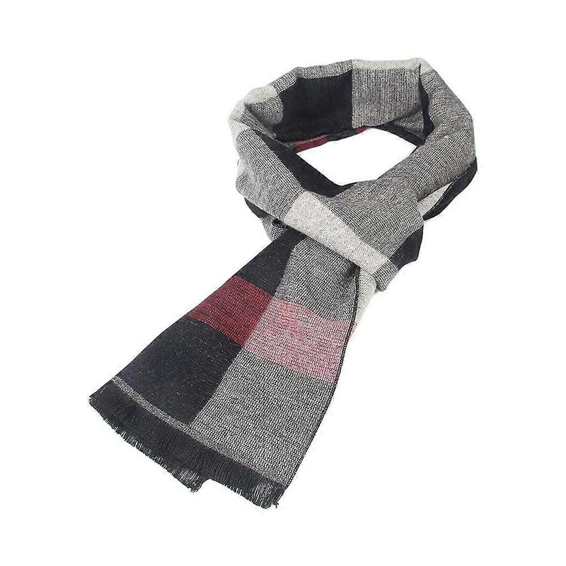 Men’s Winter Cashmere Feel Scarf, Long Fashion Scarf | Fruugo SG