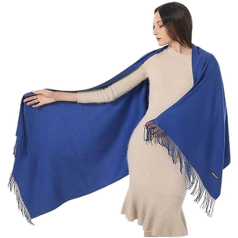 Shoulder Scarf, Plush Scarf, with Tassels | Fruugo SG