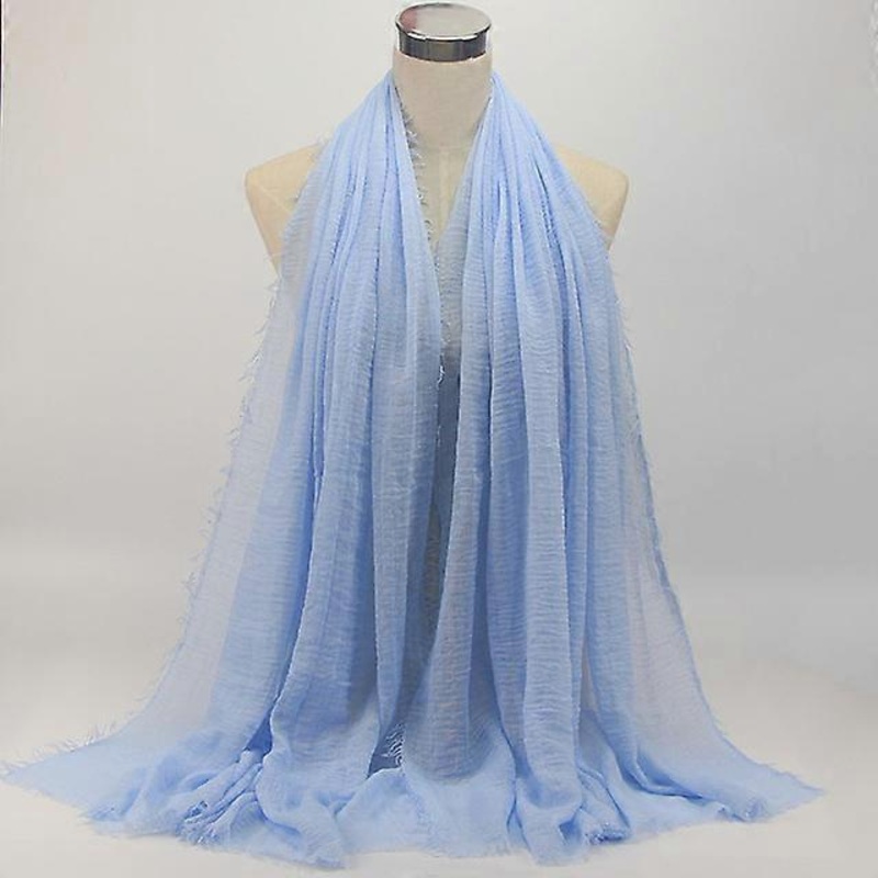 2021 Designer Scarf Women Spring Winter Warm Cotton Luxury Brand Neck Bandana Pashmina Lady Wrap Foulard Hijab Pleated Scarves | Fruugo SG