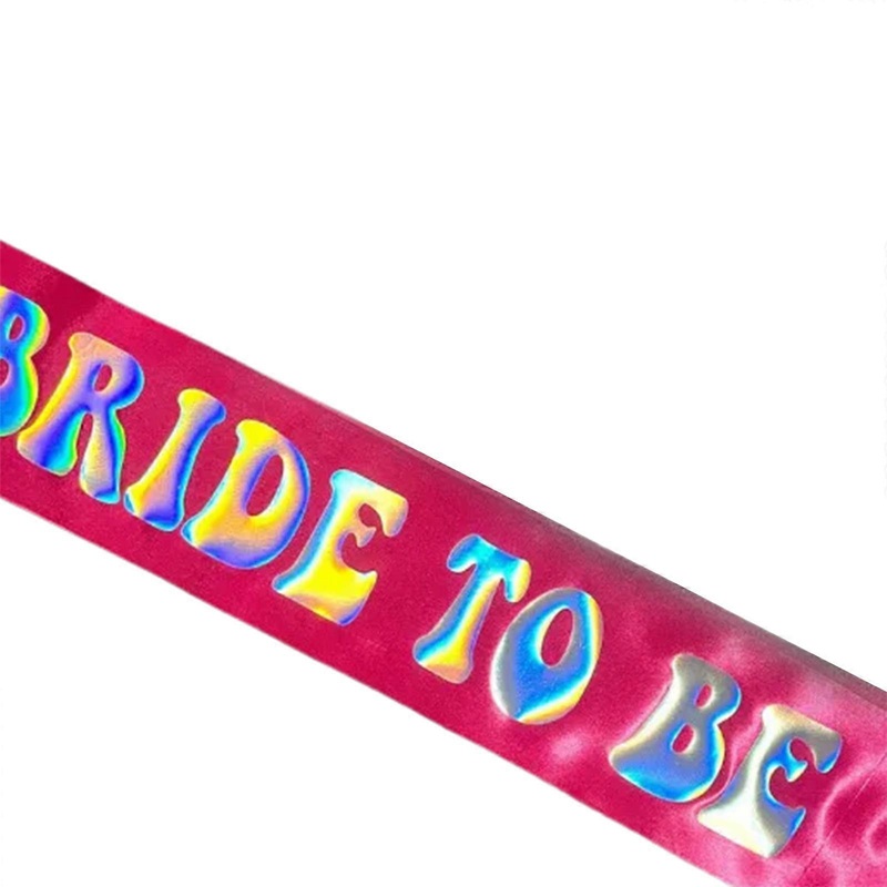 Bride to Be Sash Elegant Sash Wedding Hair Accessories Nacreous Wedding Sash Western Sash Bachelorette Party  rose bride | Fruugo SG