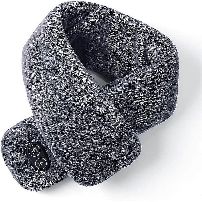 Heated Scarf Usb Neck Heat Pad Plush Electric Massage Neck Wrap For Unisex Winter Warmer | Fruugo SG