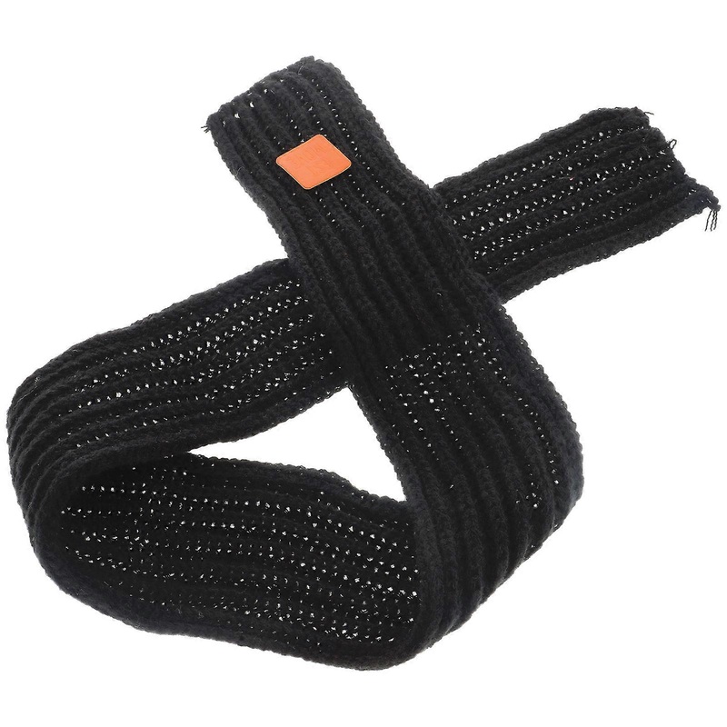 Kids Neck Warmer Dark Grey Knitted Bowknot Warmth Protection Fashionable Outdoor 1Pack | Fruugo SG