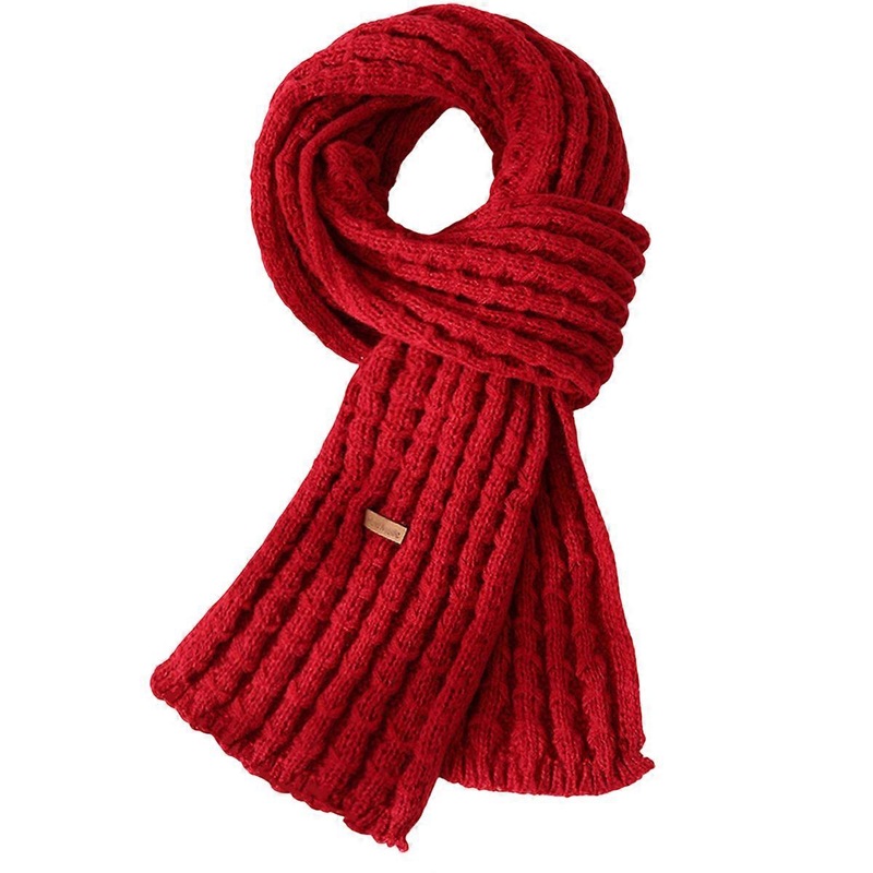 Knitted Wool Scarf, Women, Evening Dresses, Winter, Elegant | Fruugo SG