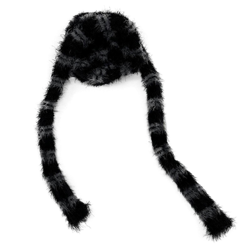 Long Skinny Scarf Neckchief for Women Halloween Masquerade, Snake Stripe Scarf Fashion Plush Scarf for Spring Summer  black gray | Fruugo SG