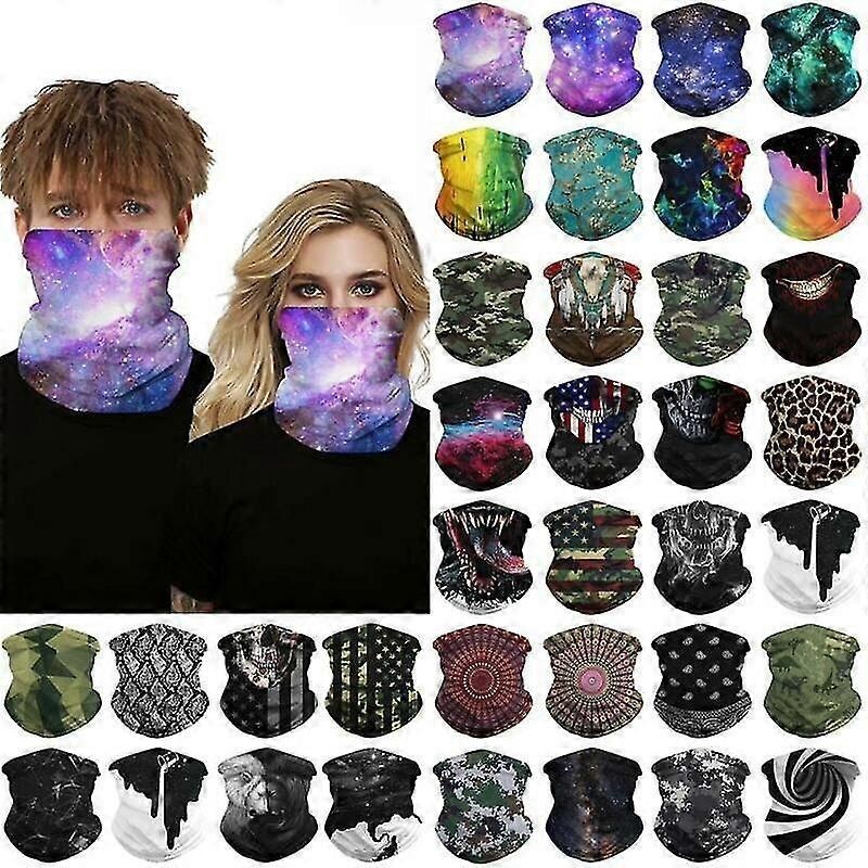 multi biker balaclava cycling neck warmer tube scarf snood | Fruugo SG
