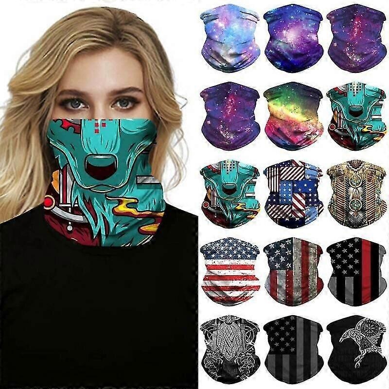 multiuse bandana tube scarf camo galaxy face neck warmer | Fruugo SG