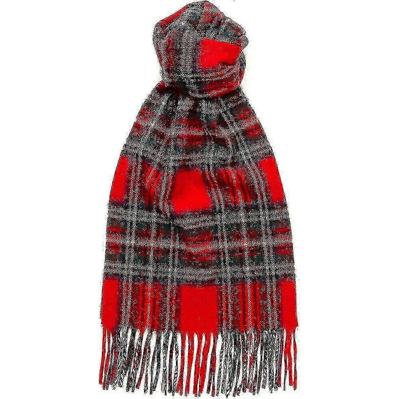Royal Stewart Tartan Cashmere Scarf Handcrafted in Scotland | Fruugo SG