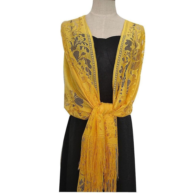 Trendy Lace Solid Muslim Hijab Summer Thin Tassel Turban Woman Long Head Scarf Bride Party Dress Shawl Girl Fashion Accessories | Fruugo SG