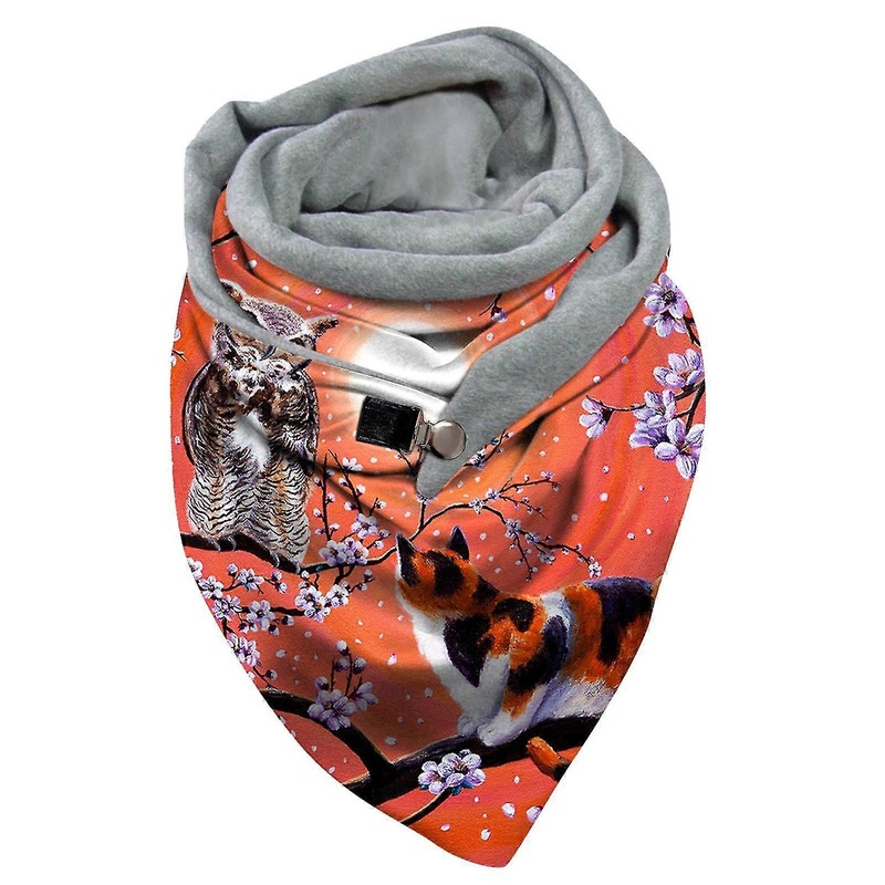 women animal printing scarf fashion multi-purpose shawl scarf | Fruugo SG