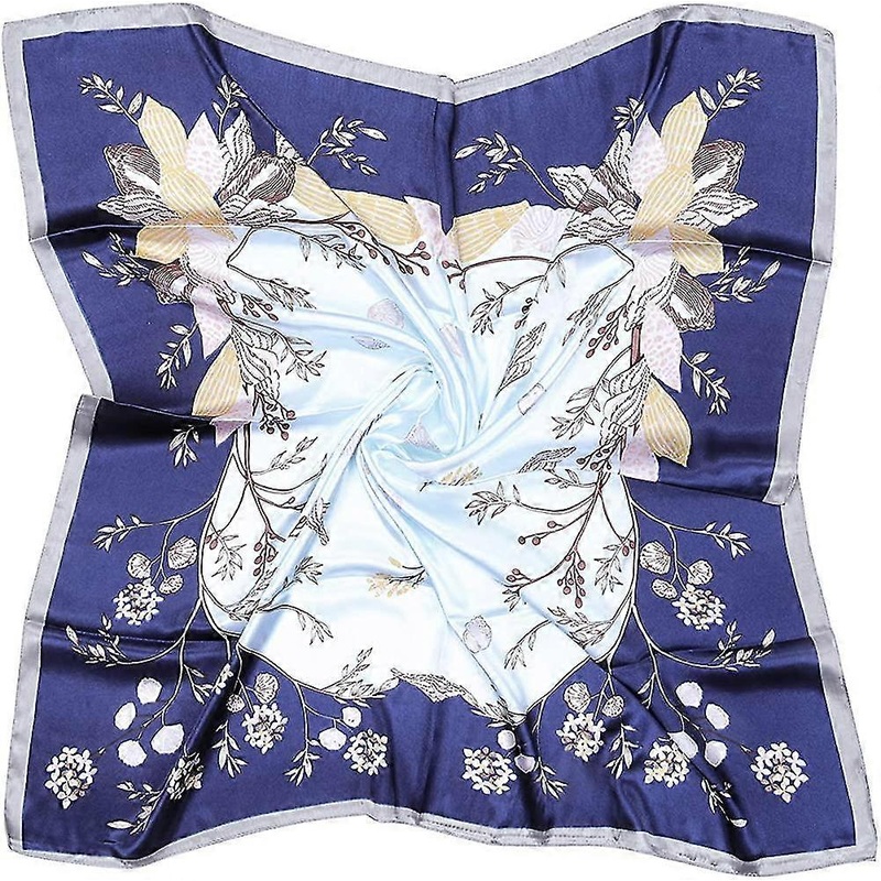 Women Silk Square Scarf – Large Wrap Pattern Scarf Head Bandanas Scarf Neck Scarf Hair | Fruugo SG